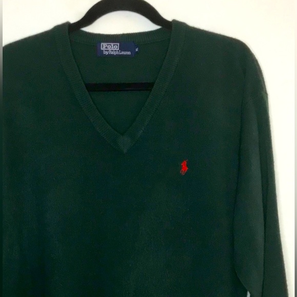 Vintage Polo V neck Sweater - Picture 3 of 3